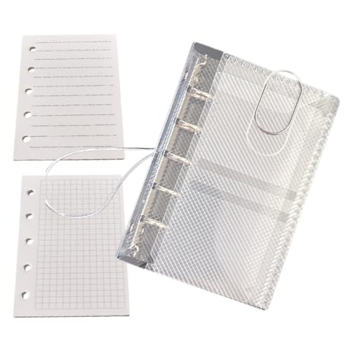 Amazon.co.jp: JP Number システム手帳 M5 5穴 ミニ バインダー メモ帳